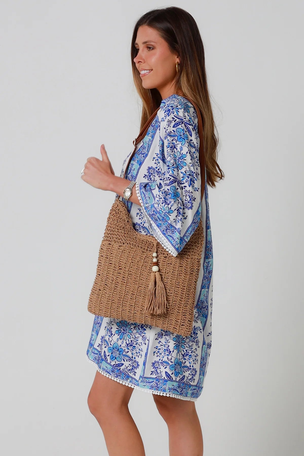 Tassel Bead Bag