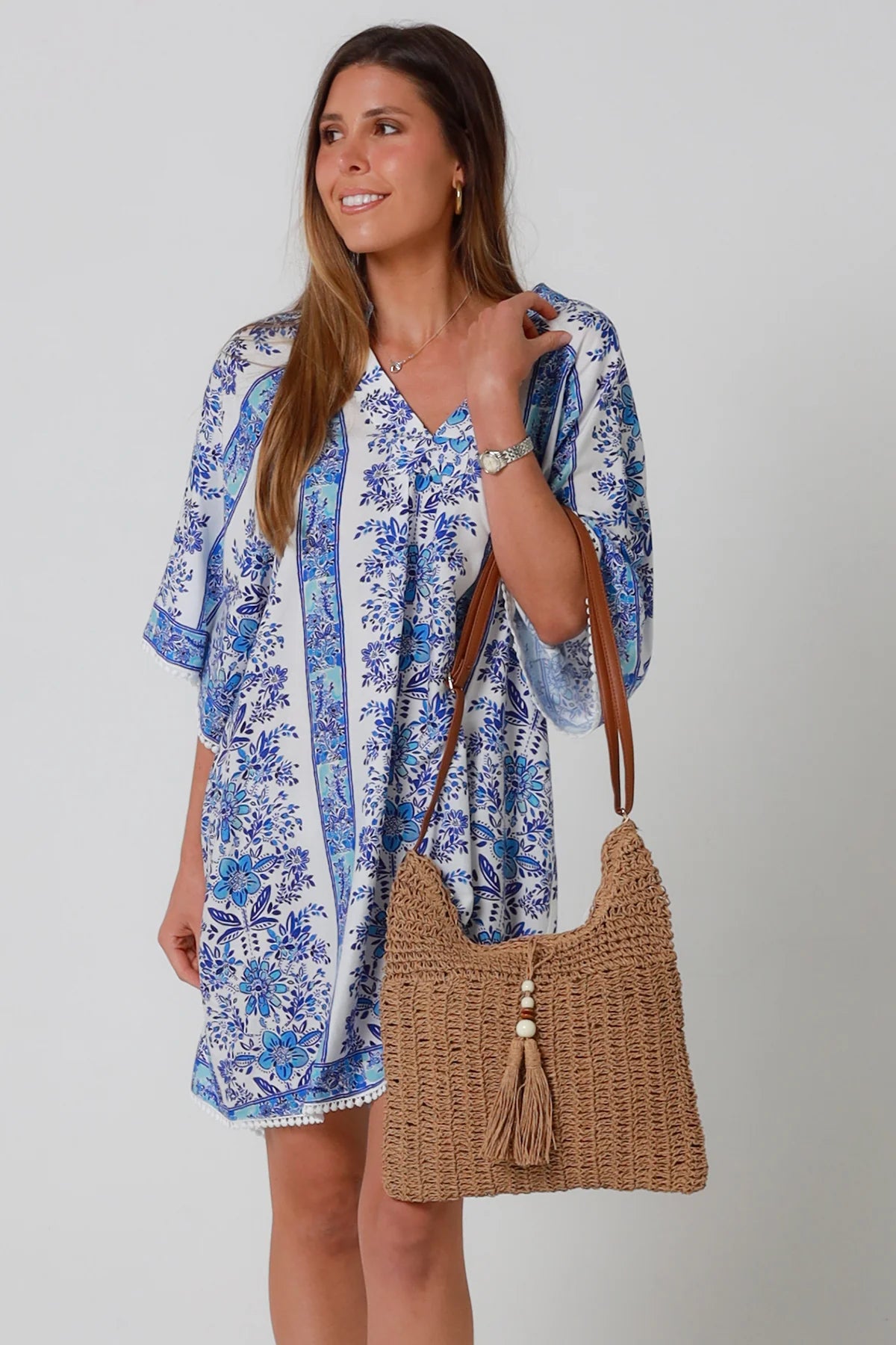 Tassel Bead Bag