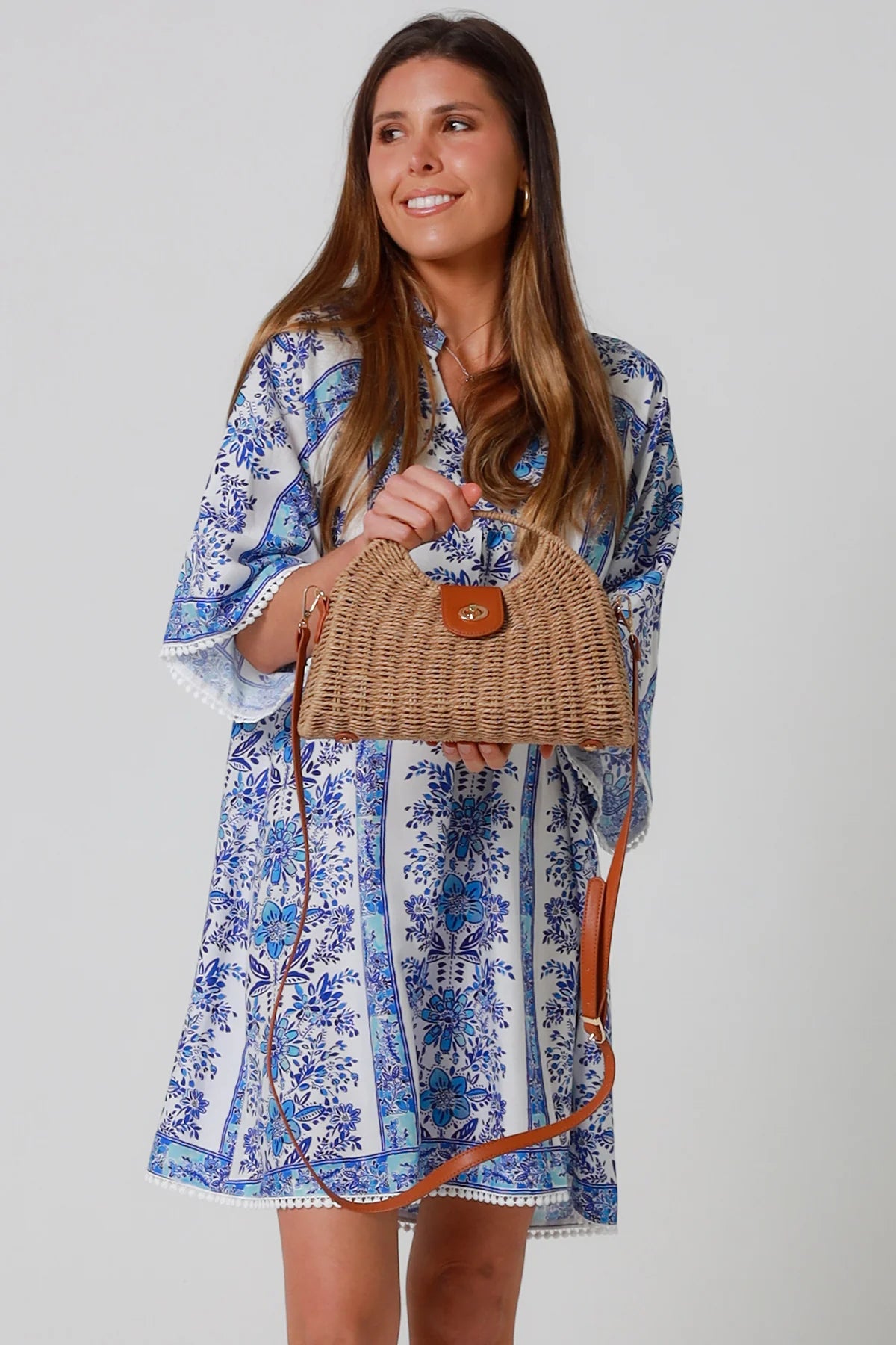 Tan Multi Basket Bag