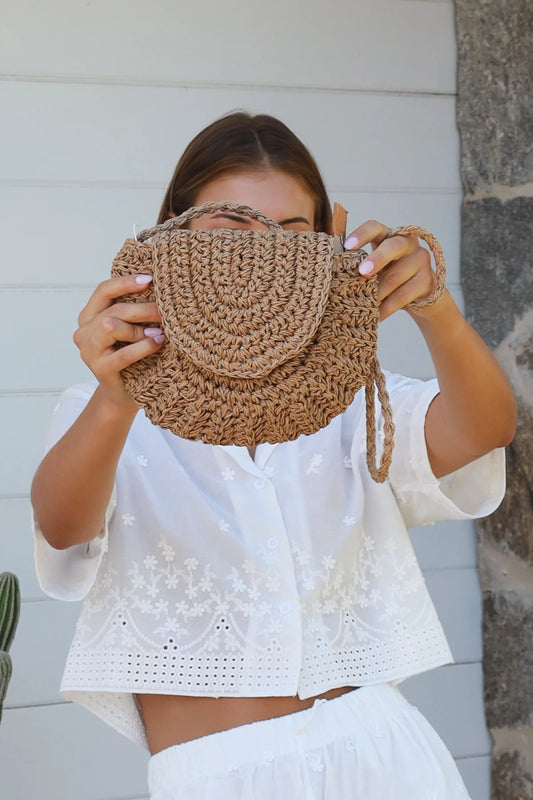 Scallop Cross Body Bag