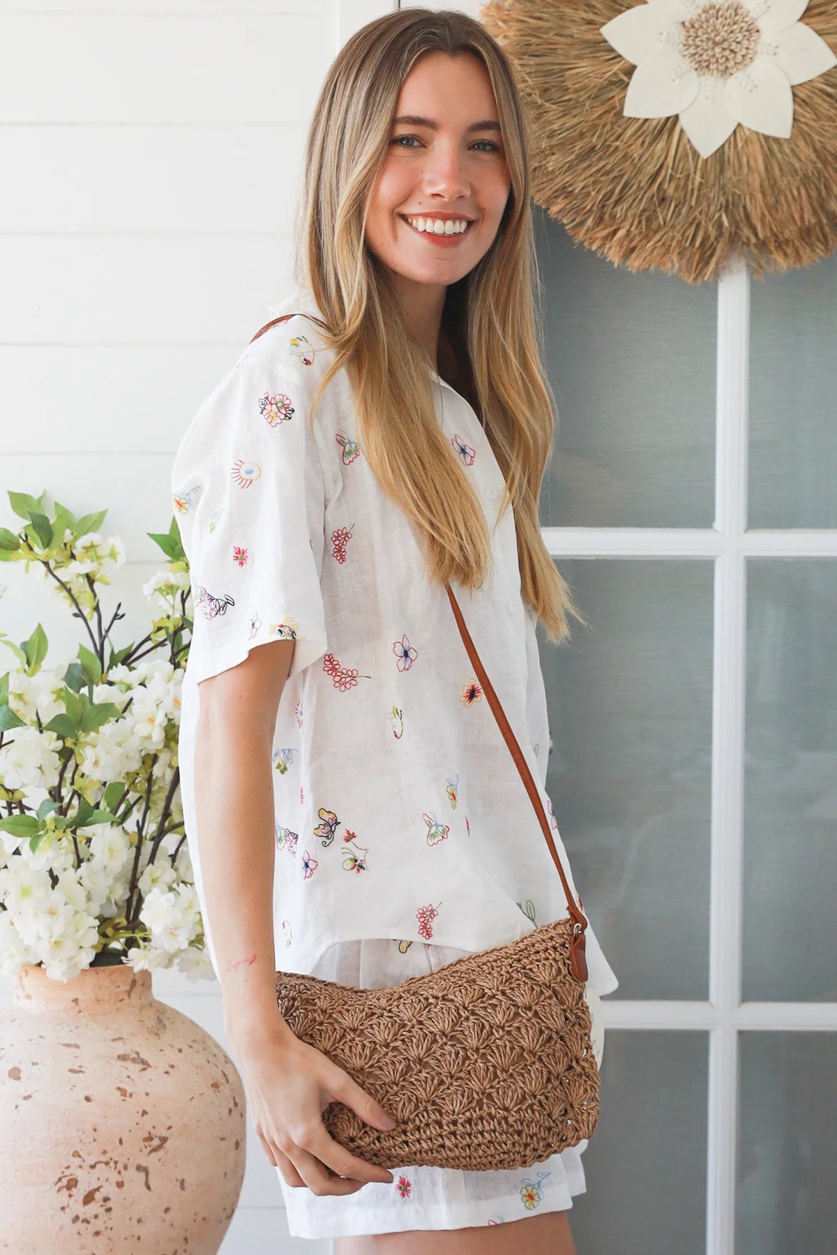 Natural Crossbody Bag