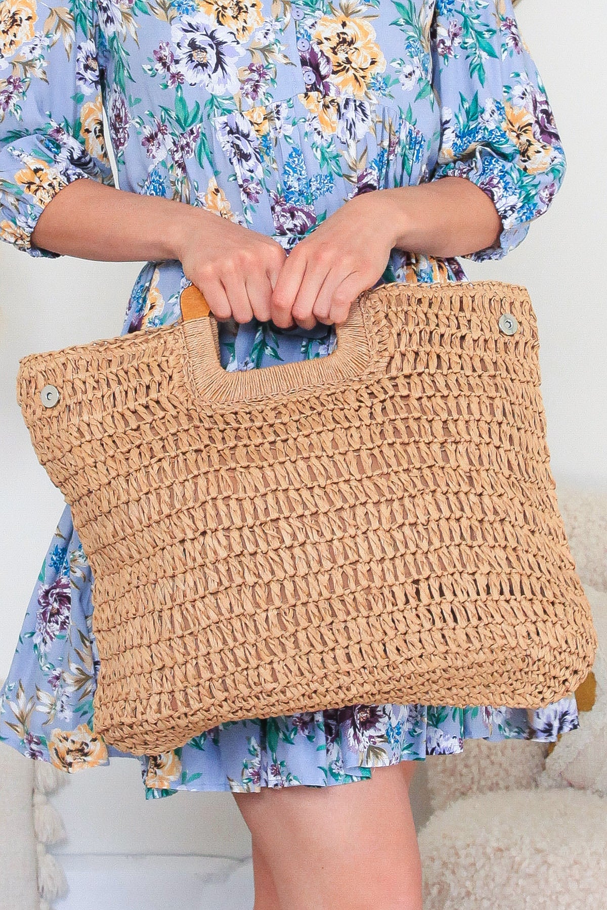 Square Handle Bag