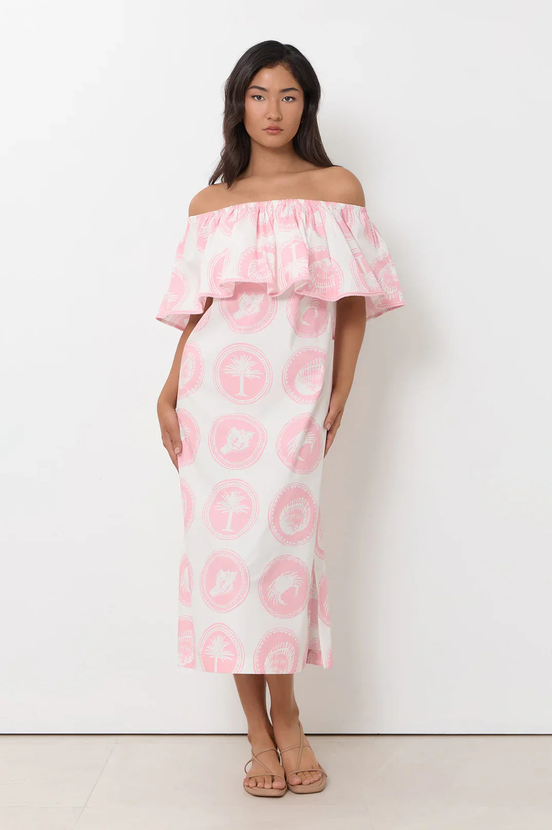 Bronte Whitehaven Printed Dress