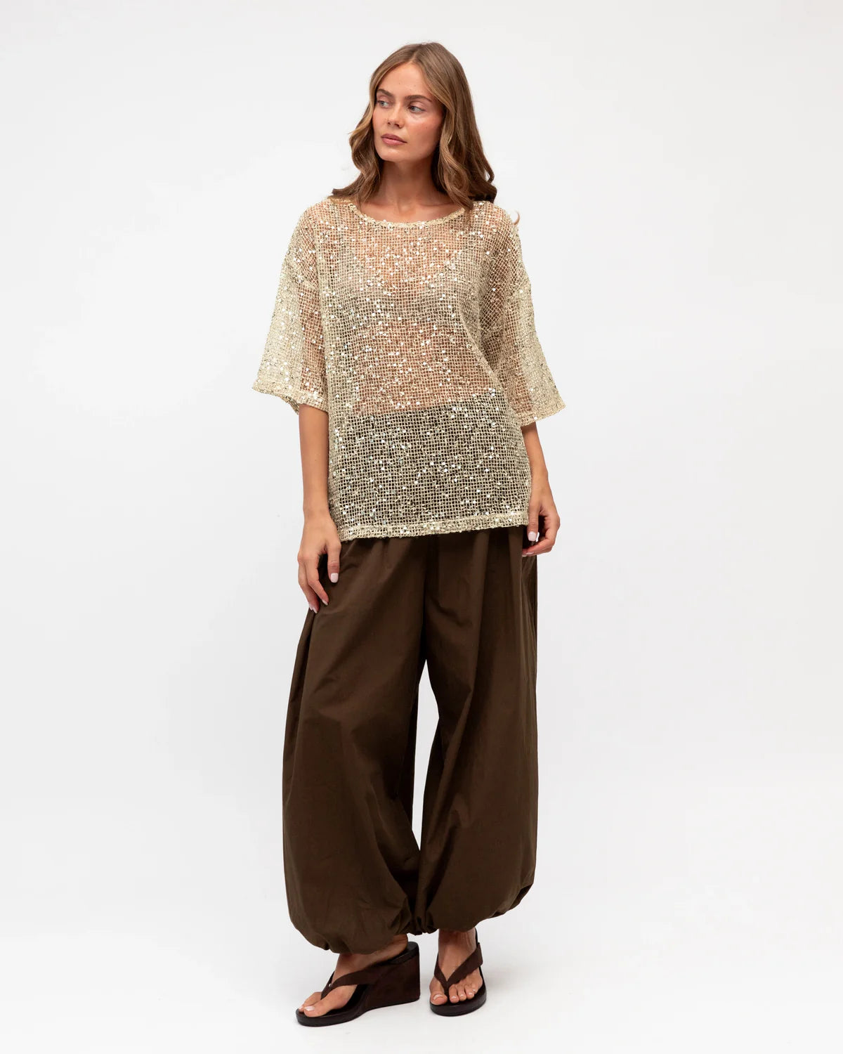Stardust Top - Cream