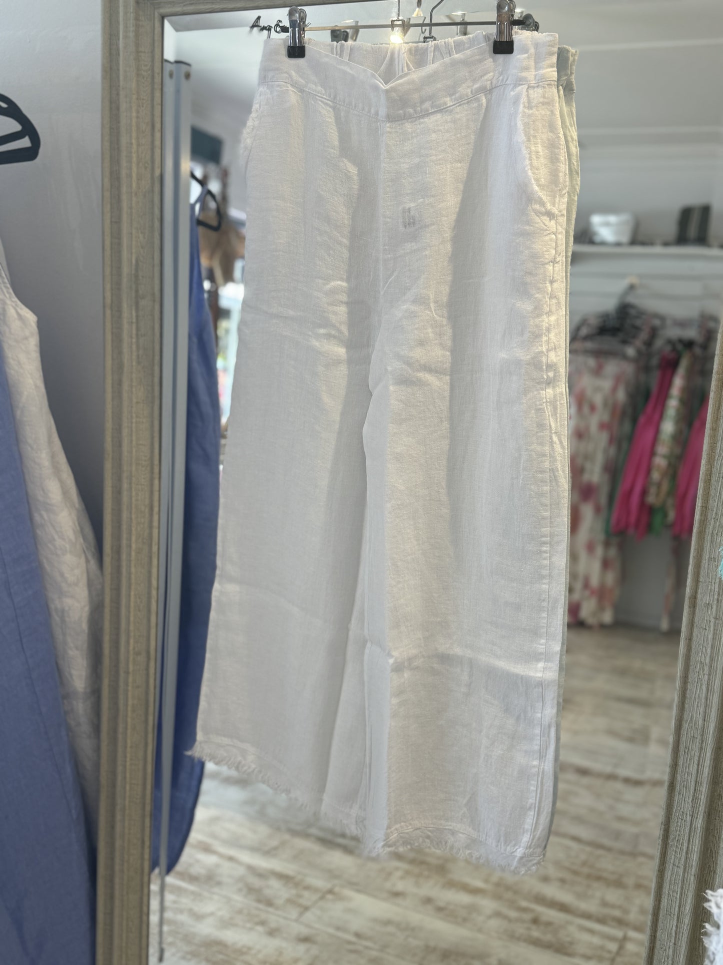 Layla Pant - White