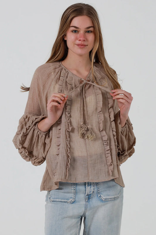 Bella Top - Coffee