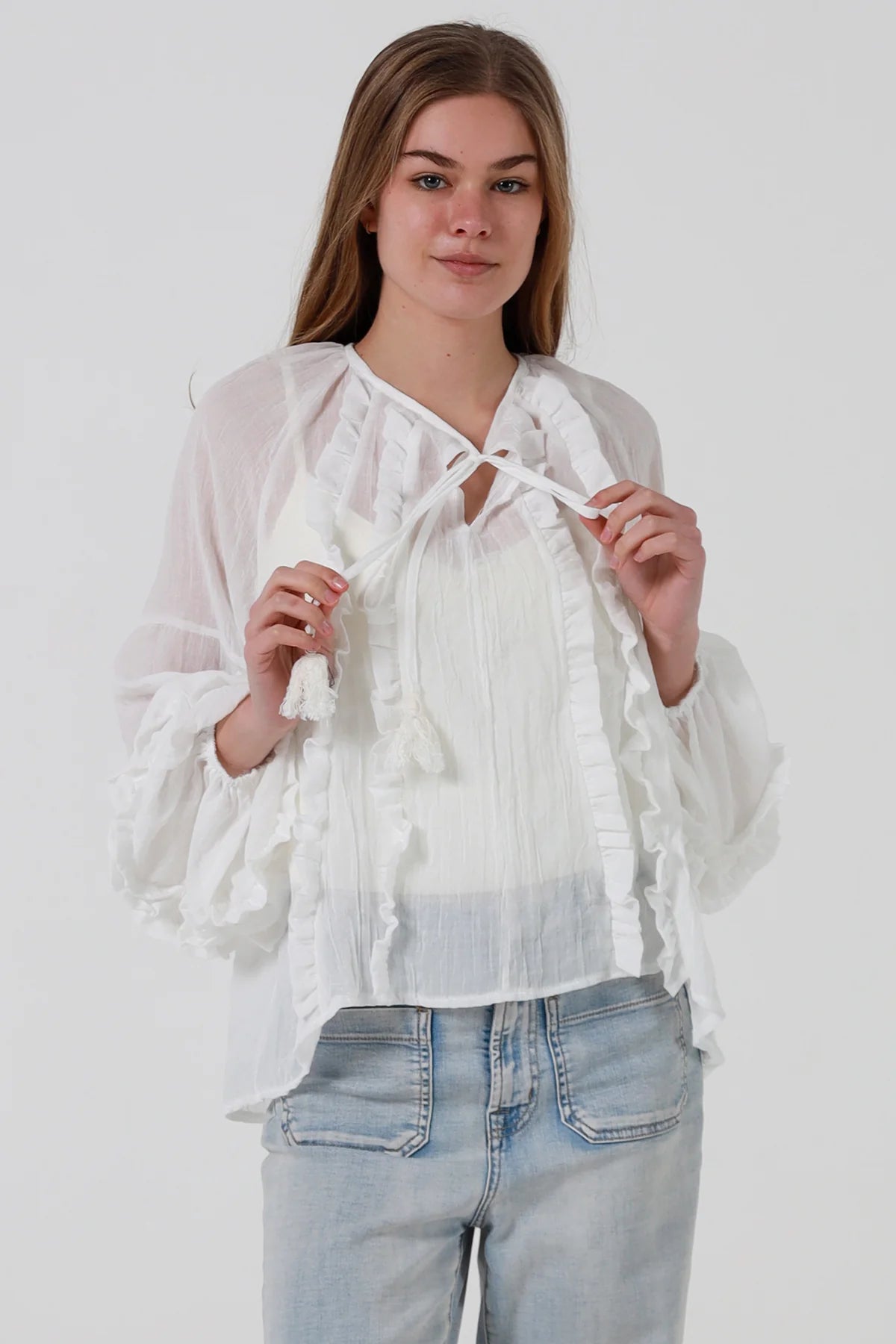 Bella Top - White
