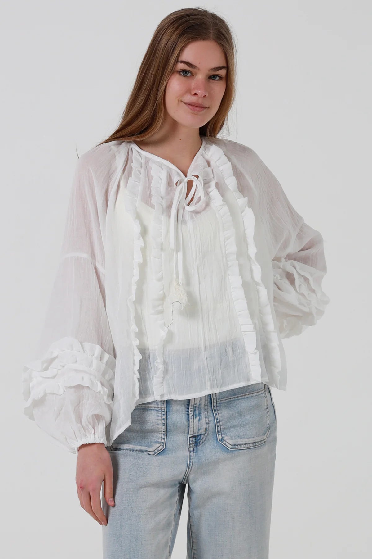 Bella Top - White