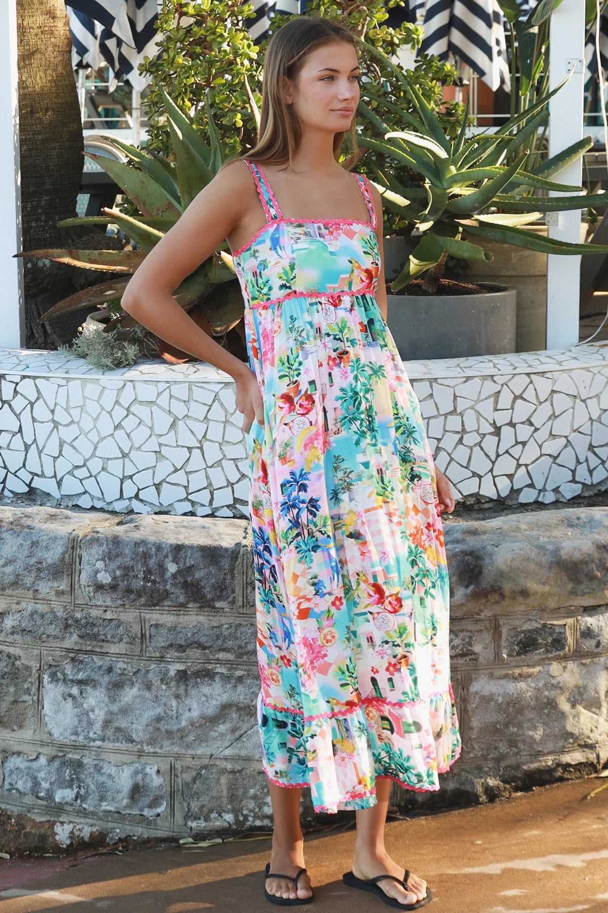 Santorini Maxi Dress