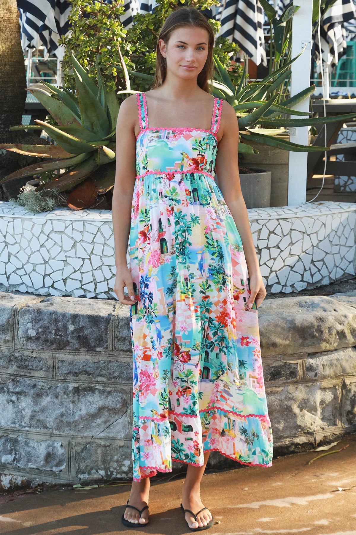 Santorini Maxi Dress