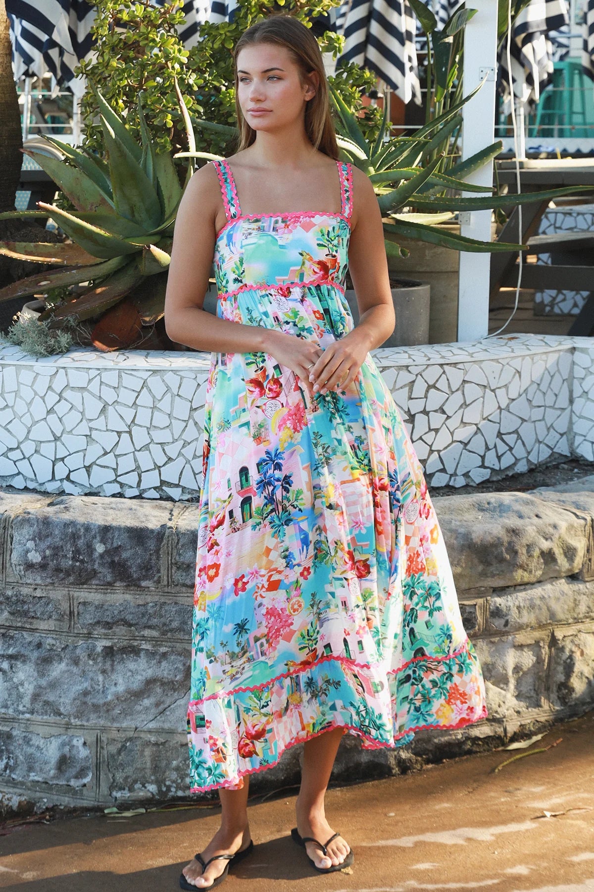 Santorini Maxi Dress