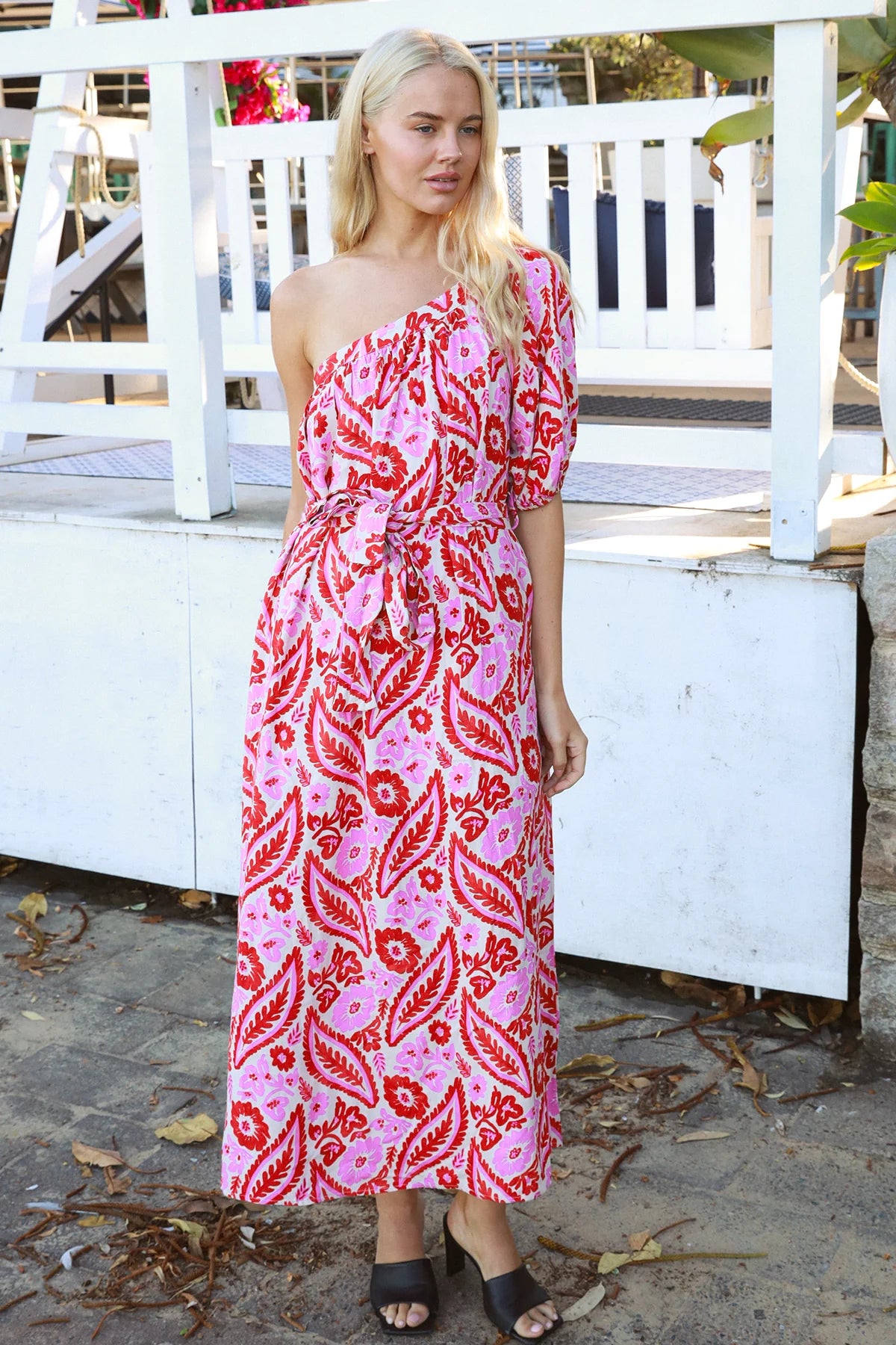 Elina Maxi Dress - Pink