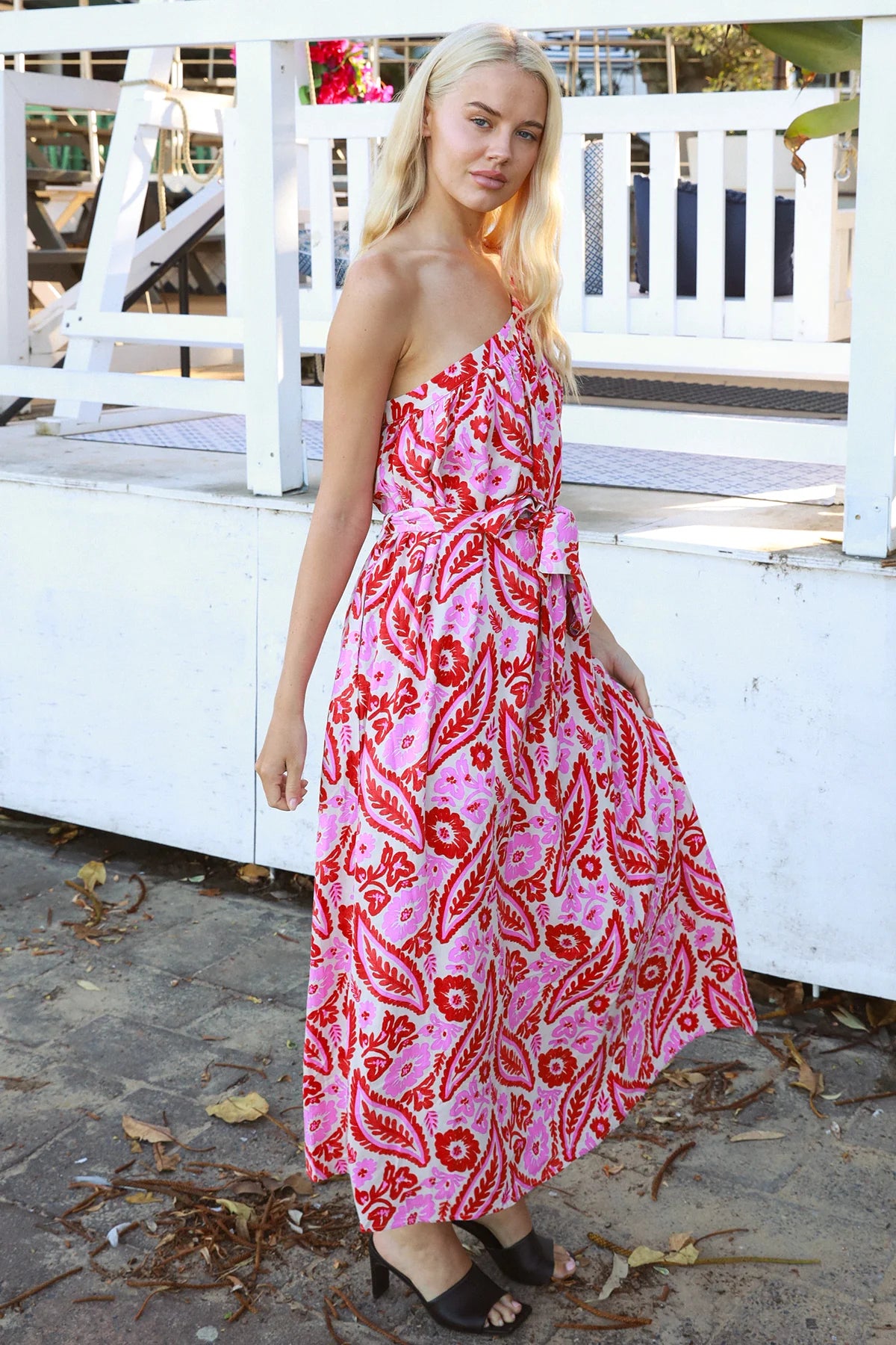 Elina Maxi Dress - Pink