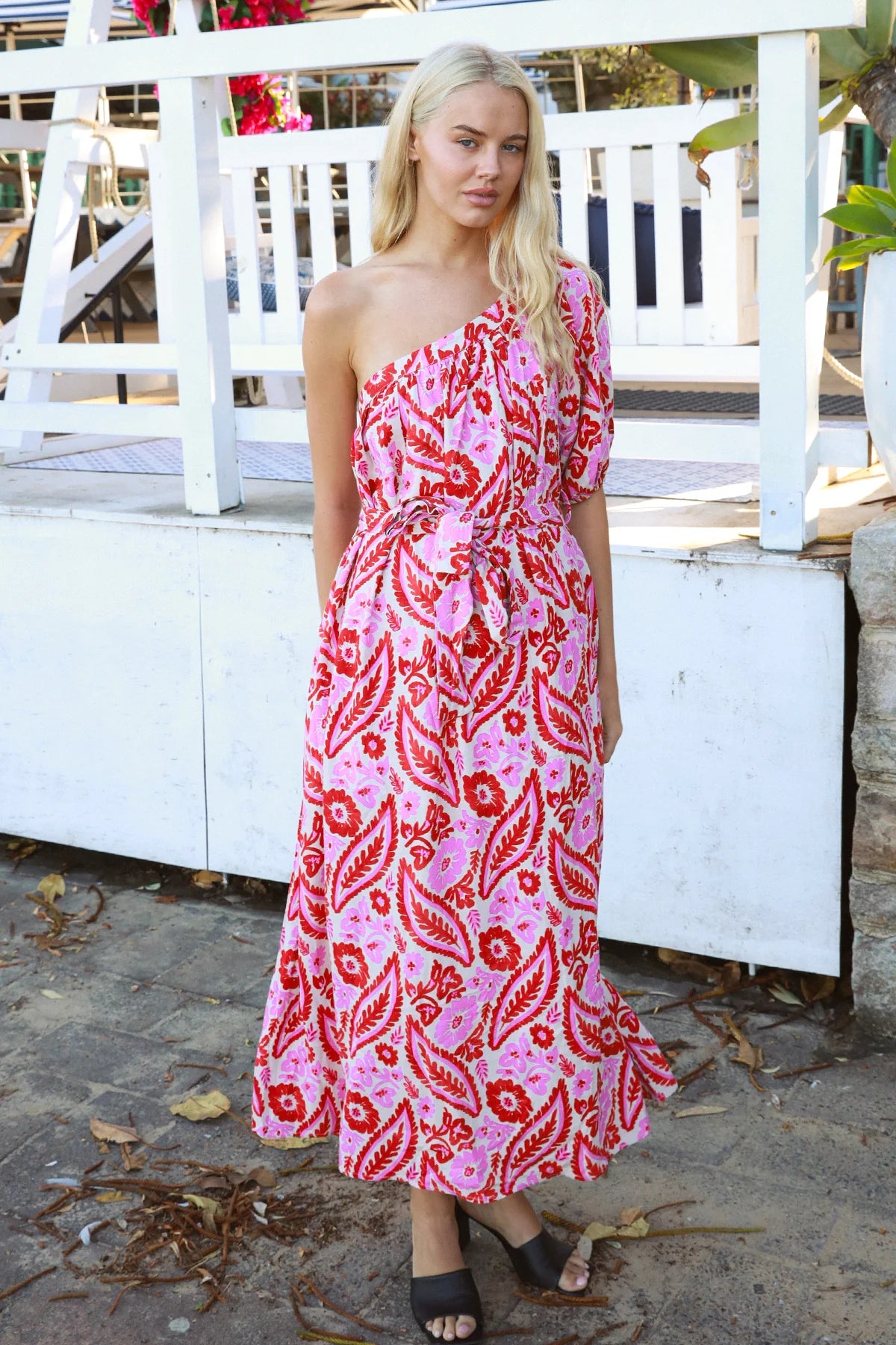 Elina Maxi Dress - Pink