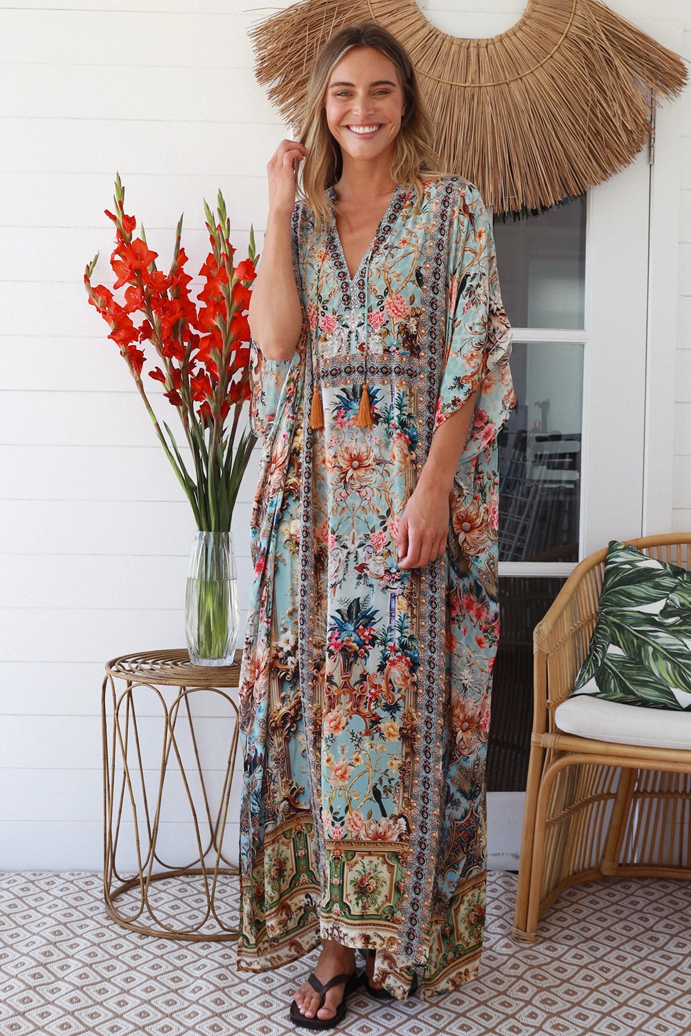 Sardinia Kaftan Dress