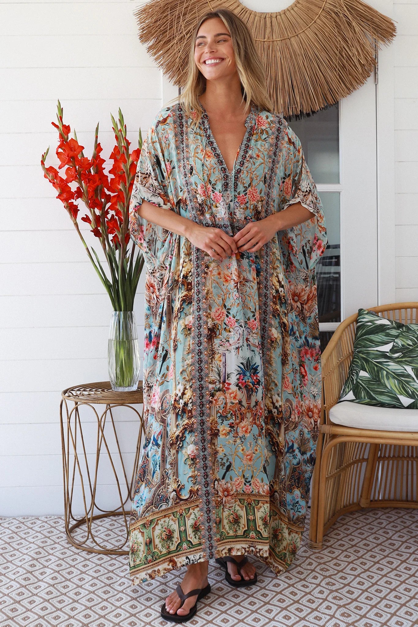Sardinia Kaftan Dress