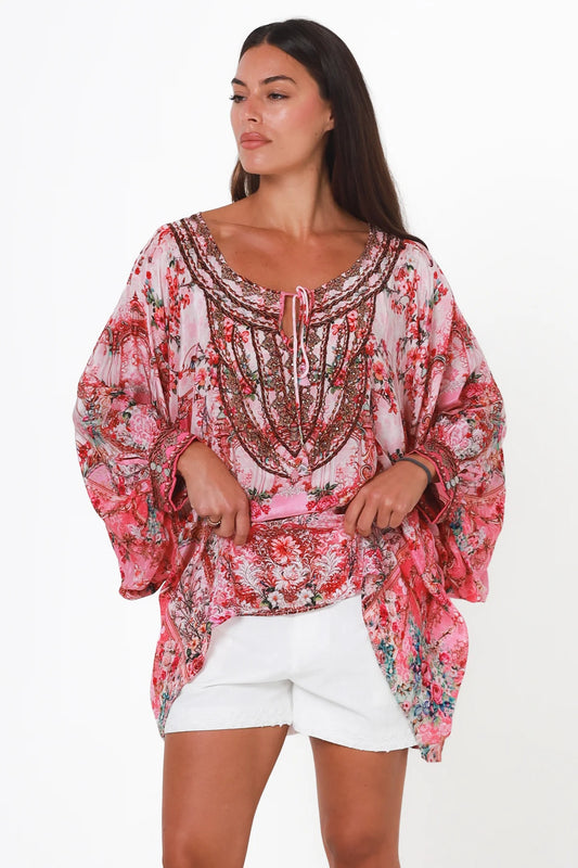 Florence Short Kaftan Top