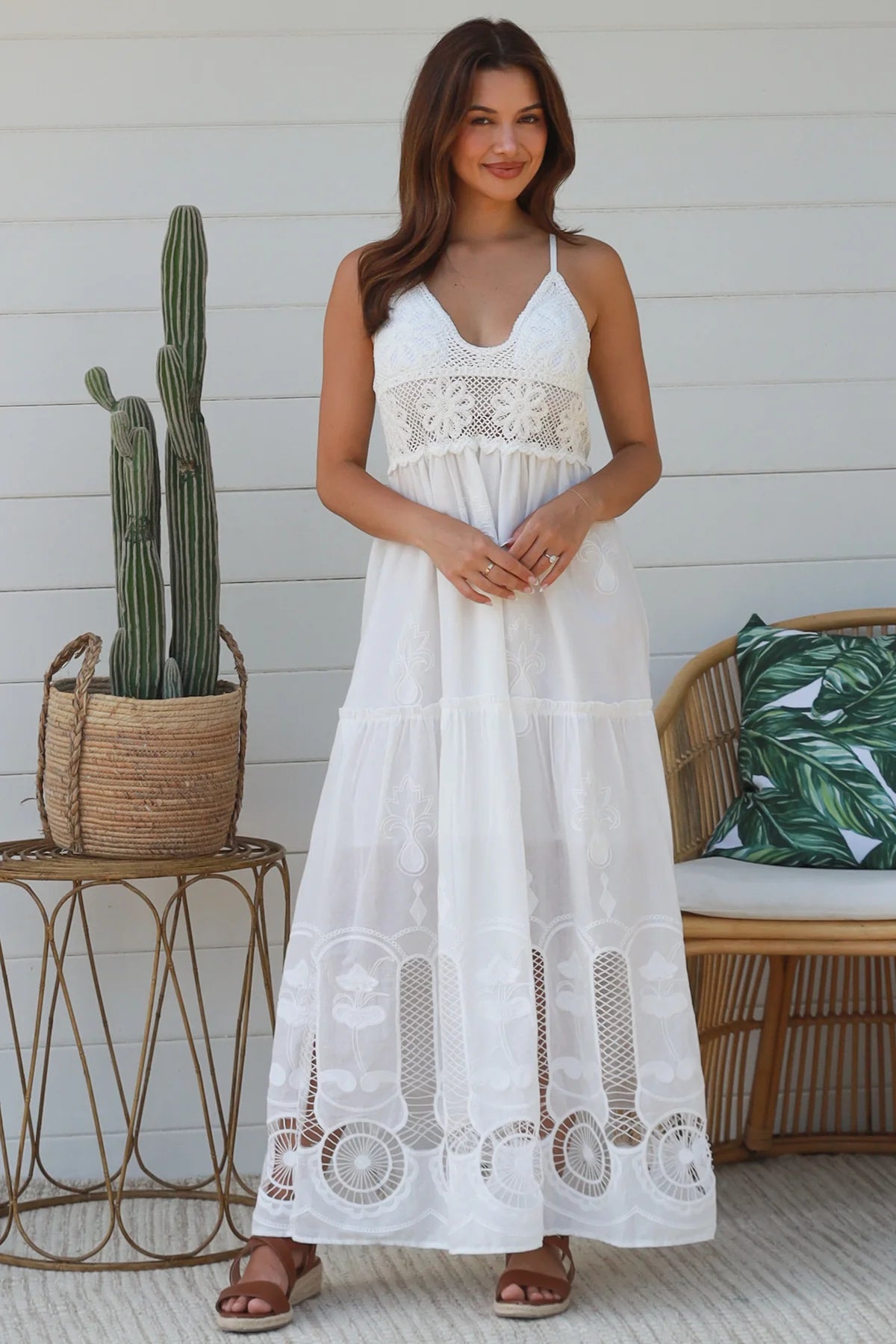 Crochet Cotton Maxi