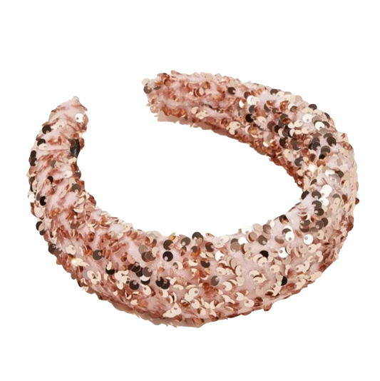 Sequin Headband - Pink