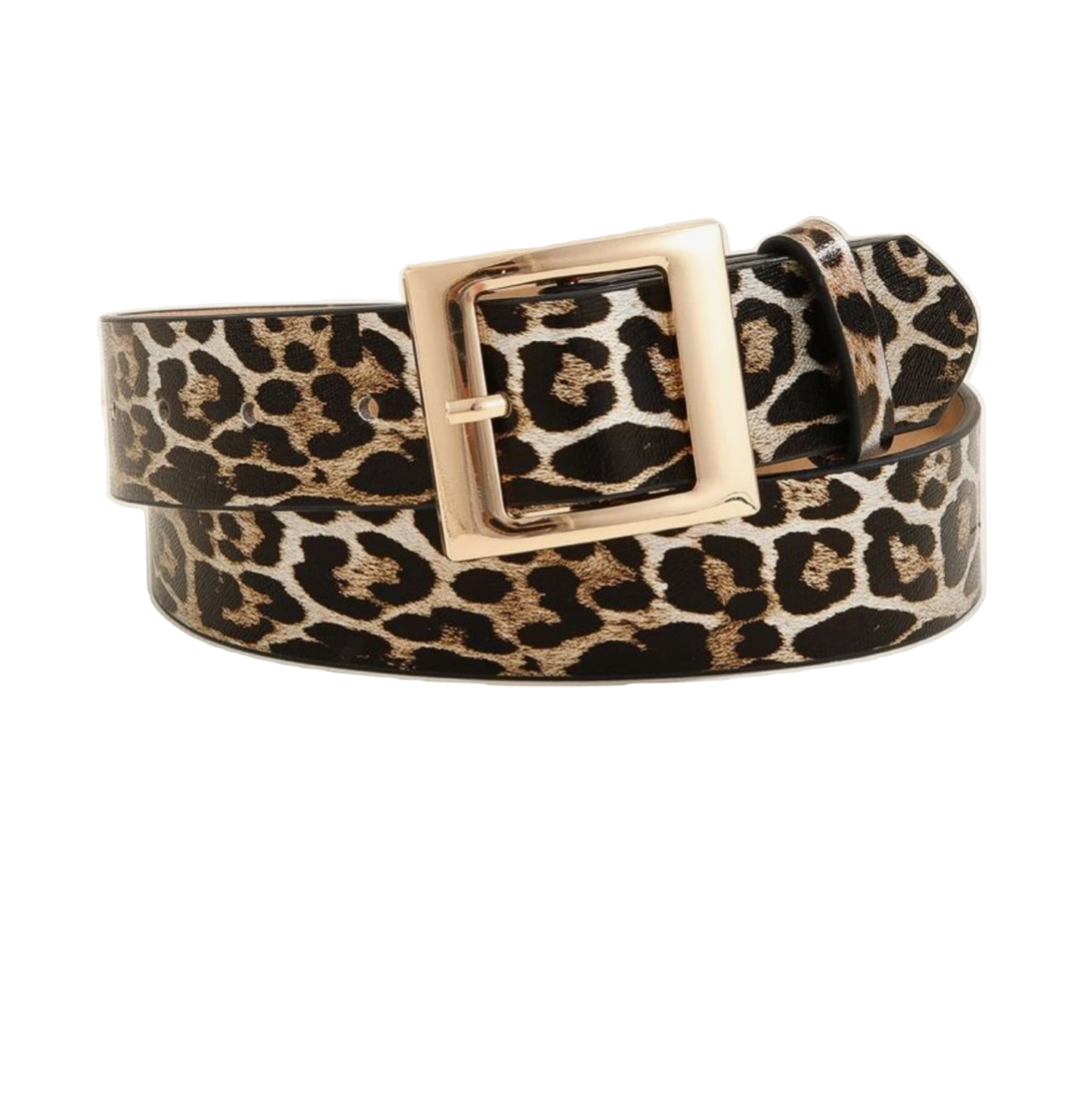 Metallic Belt - Leopard