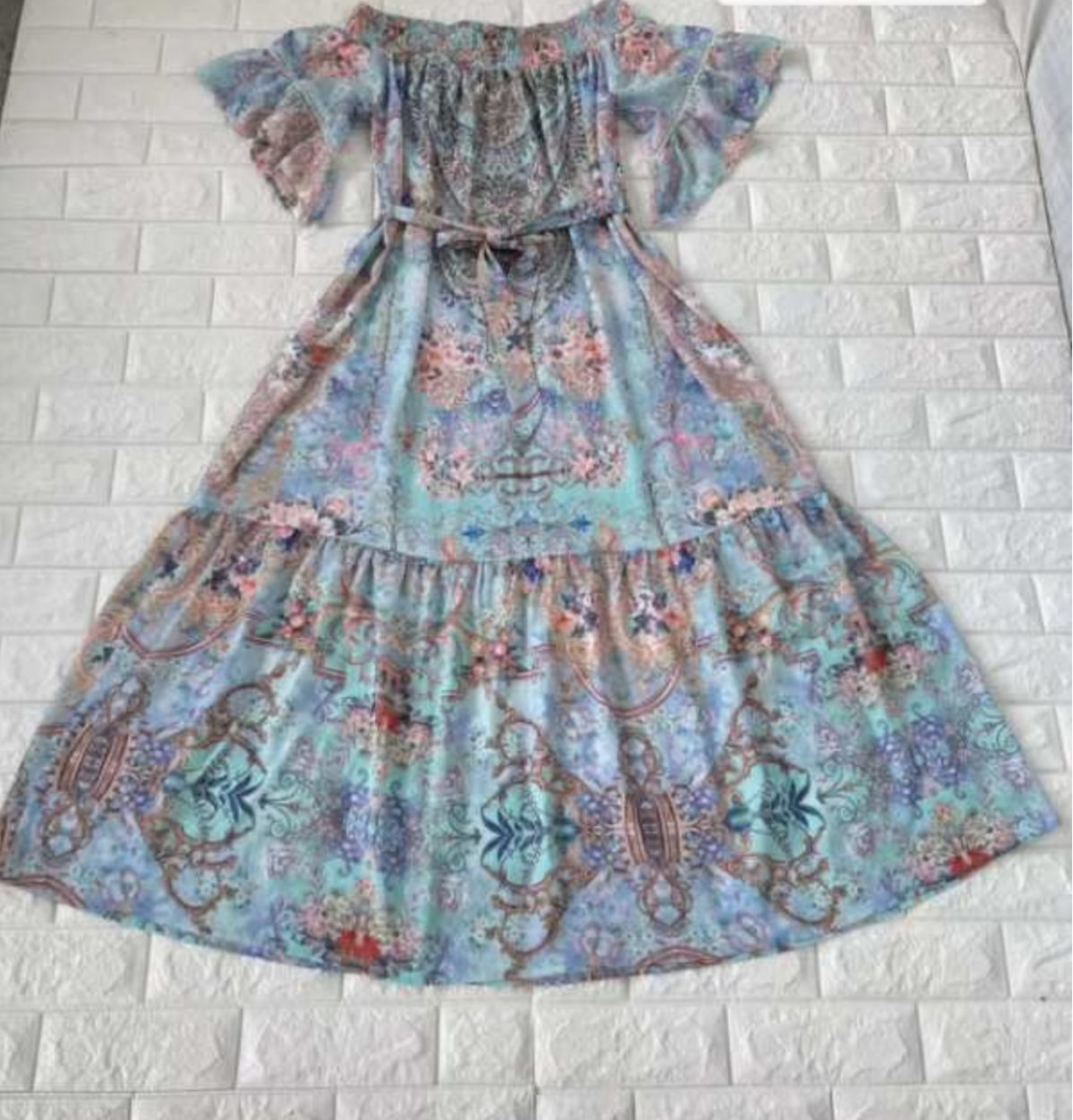 Gems Dress - Blue