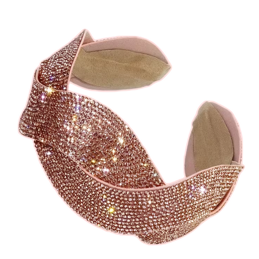 Braided Headband - Rose Gold