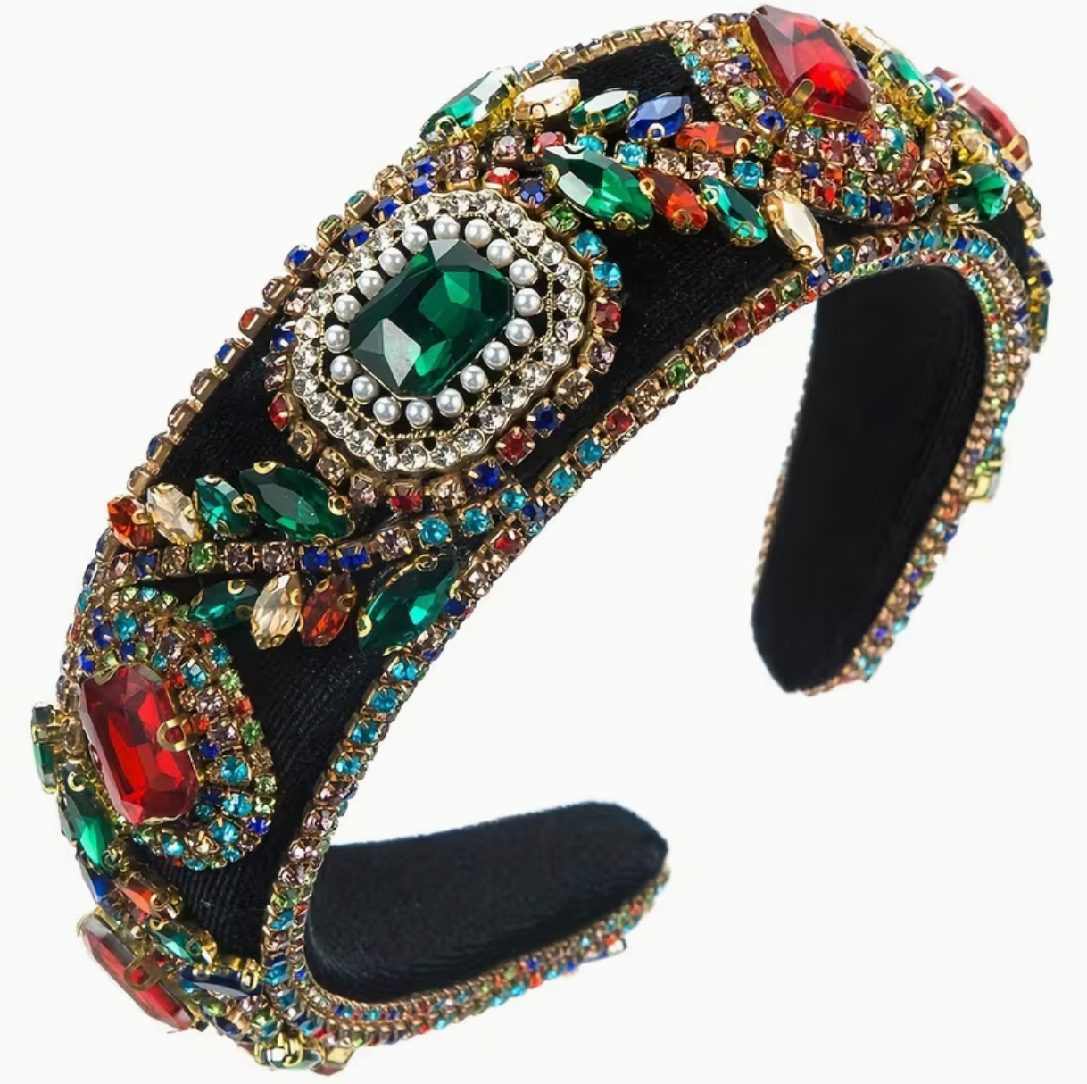 Jewelled Headband - Multicoloured