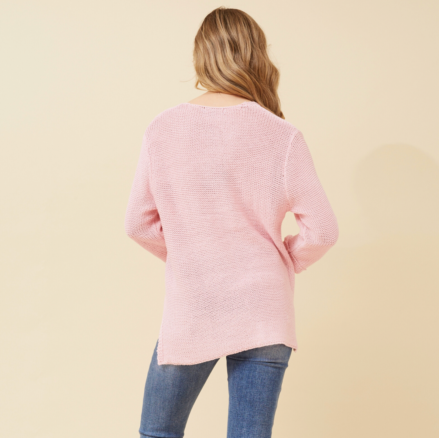Lightweight Knit - Petal Pink
