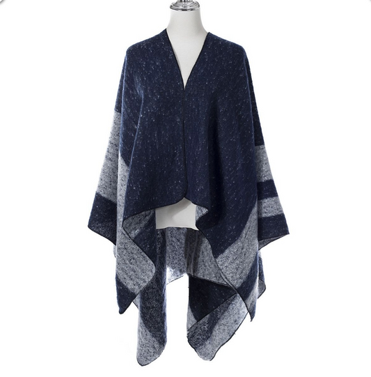 Cape - Navy & Grey