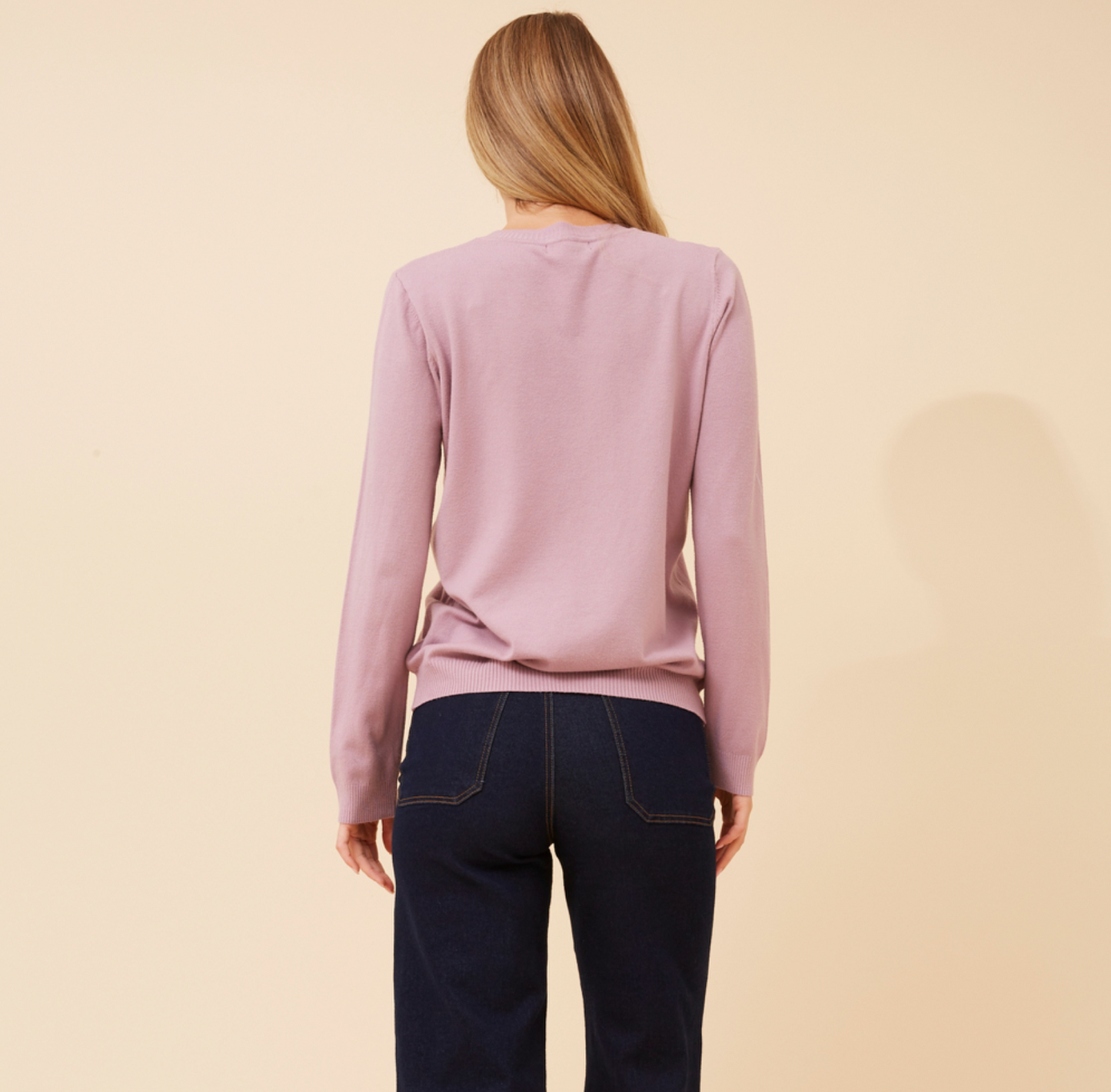 Solid Knit - Mauve