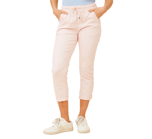 3/4 Jogger Pants - Pink