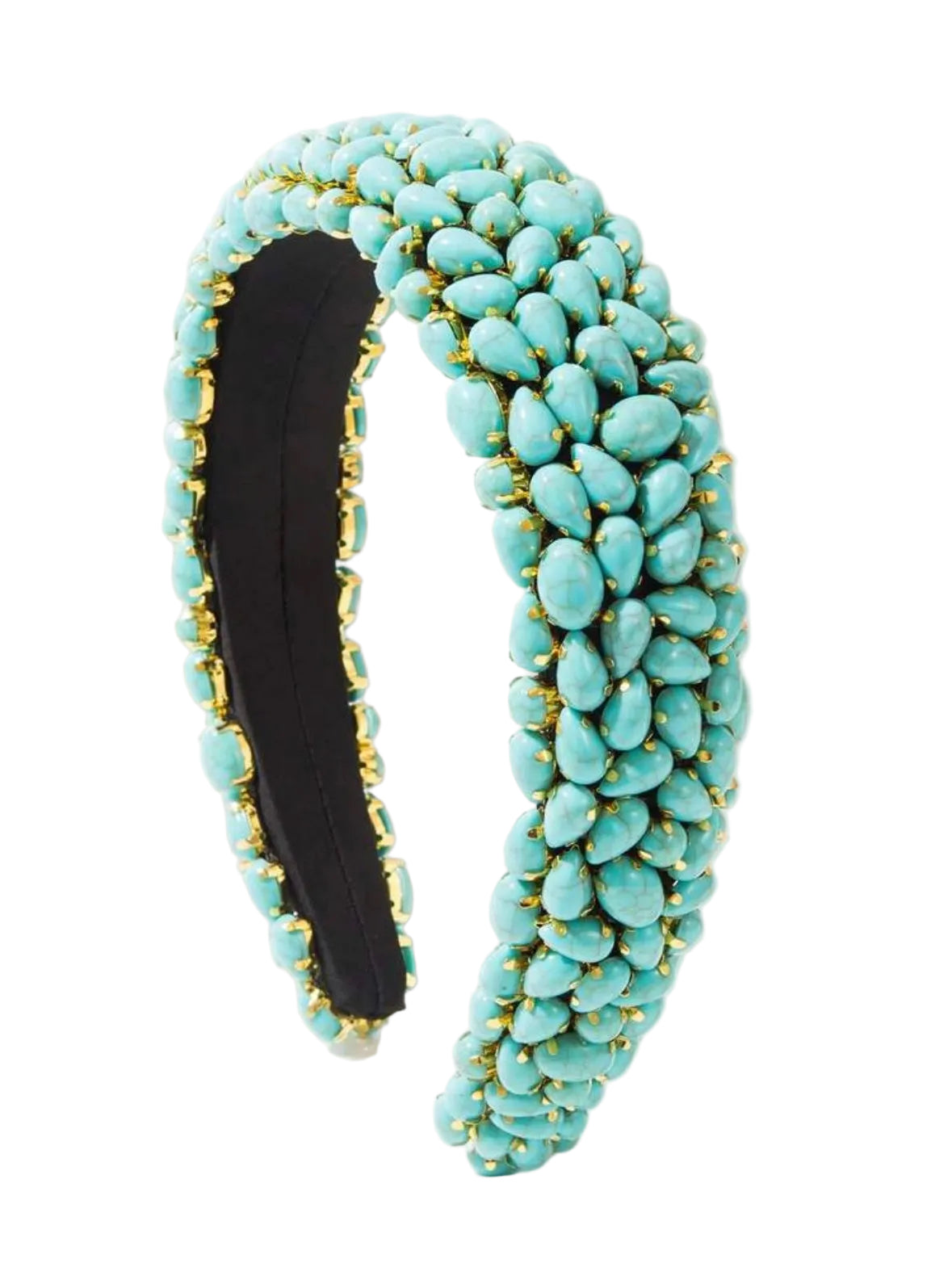 Headband - Turquoise Bead