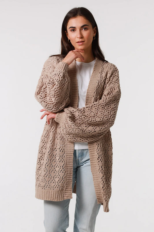 Amy Cardigan - Toffee