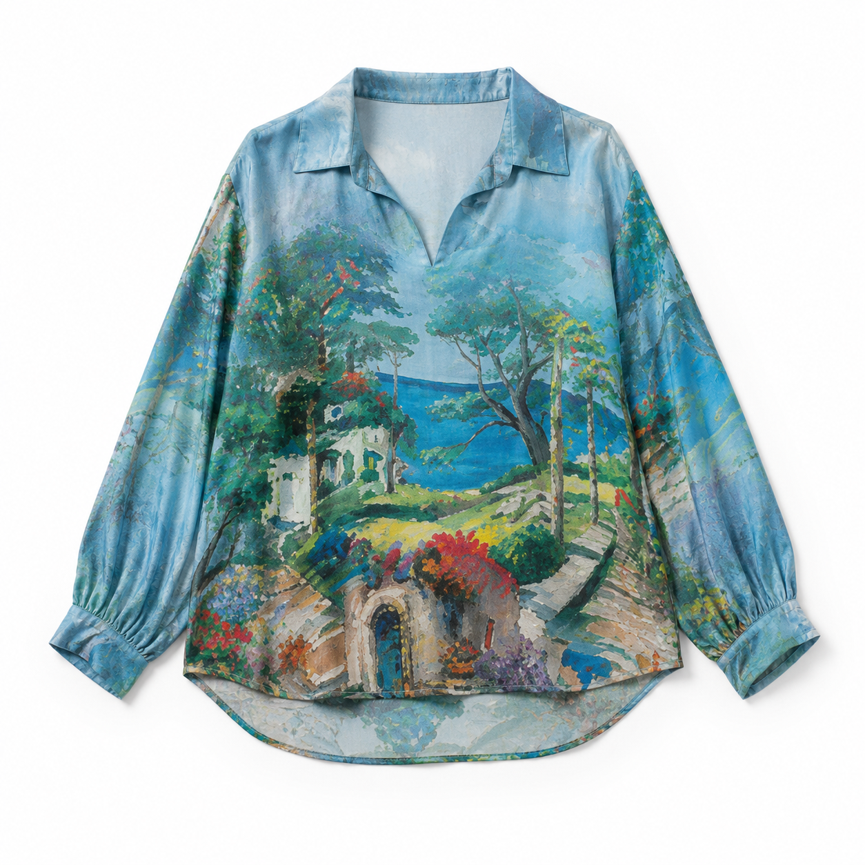 Lake Como Top - Blue