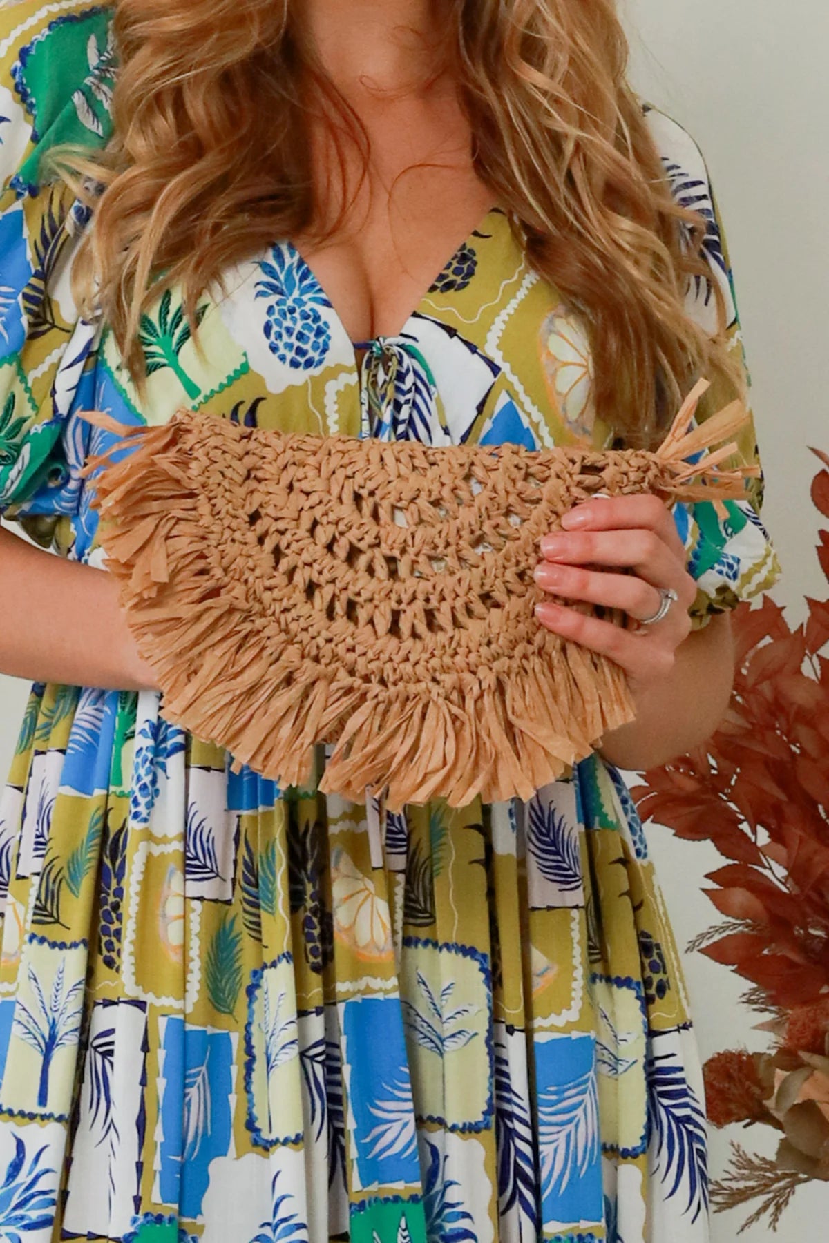 Clutch Bag - Natural