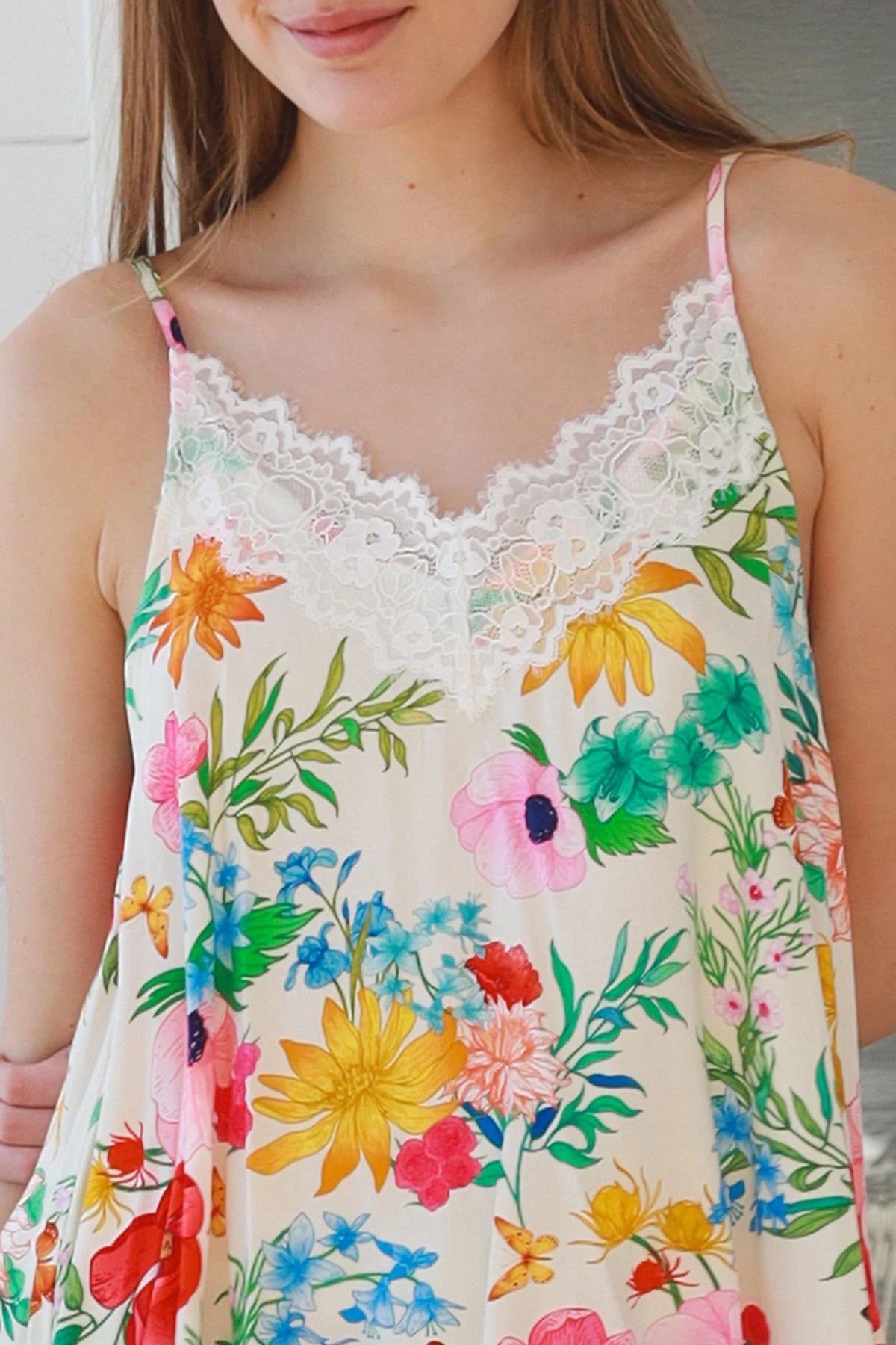 Queenie Slip Top