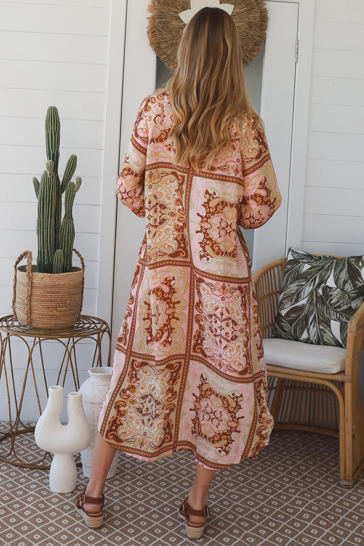 Paisley Shirtmaker Dress