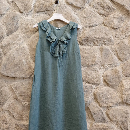 Carly Dress - Khaki Green