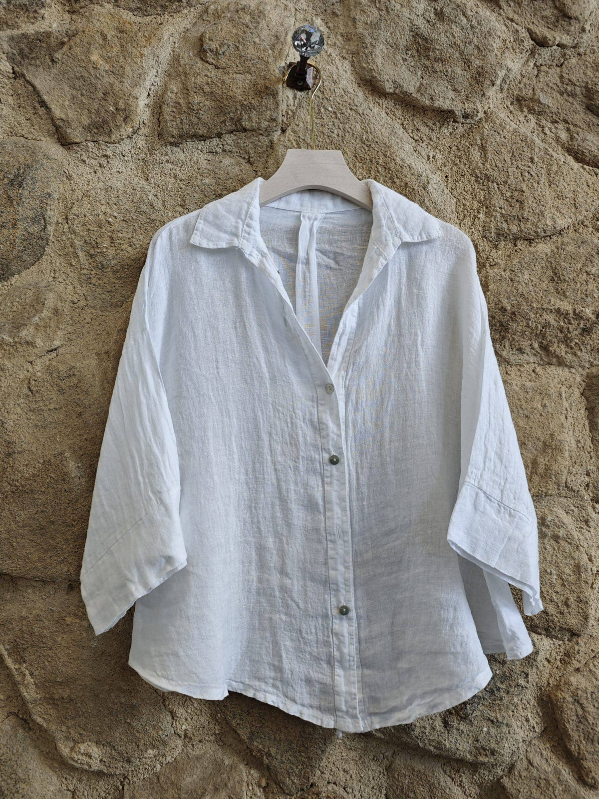 Collared Shirt - White