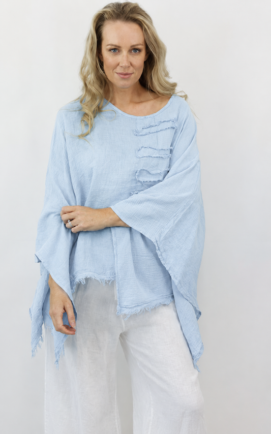 Lala Top - Sky Blue