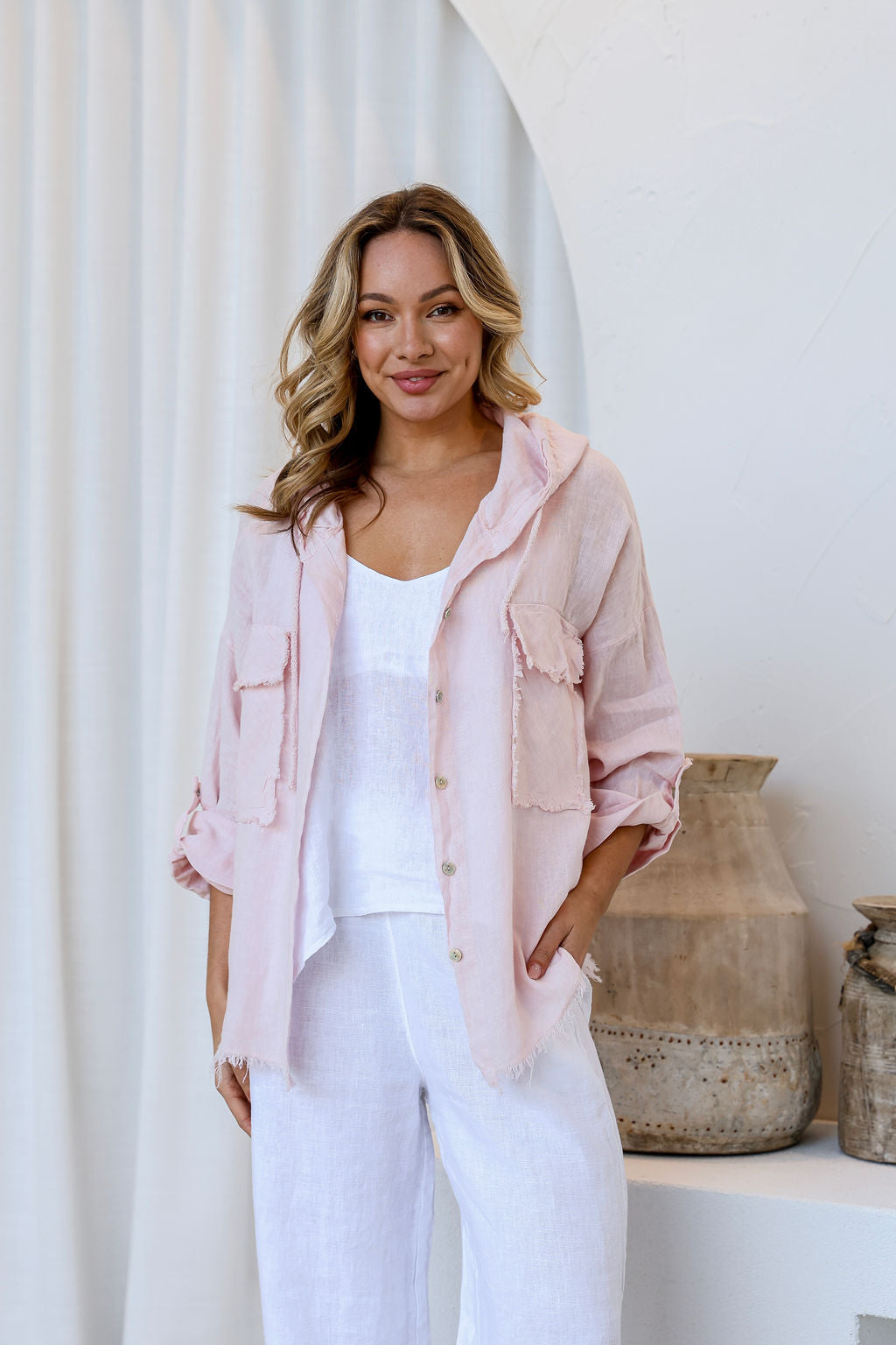 Tasha Jacket - Blush