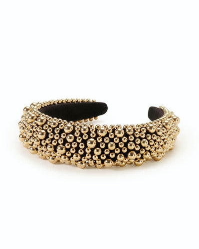 Pearl Headband - Gold