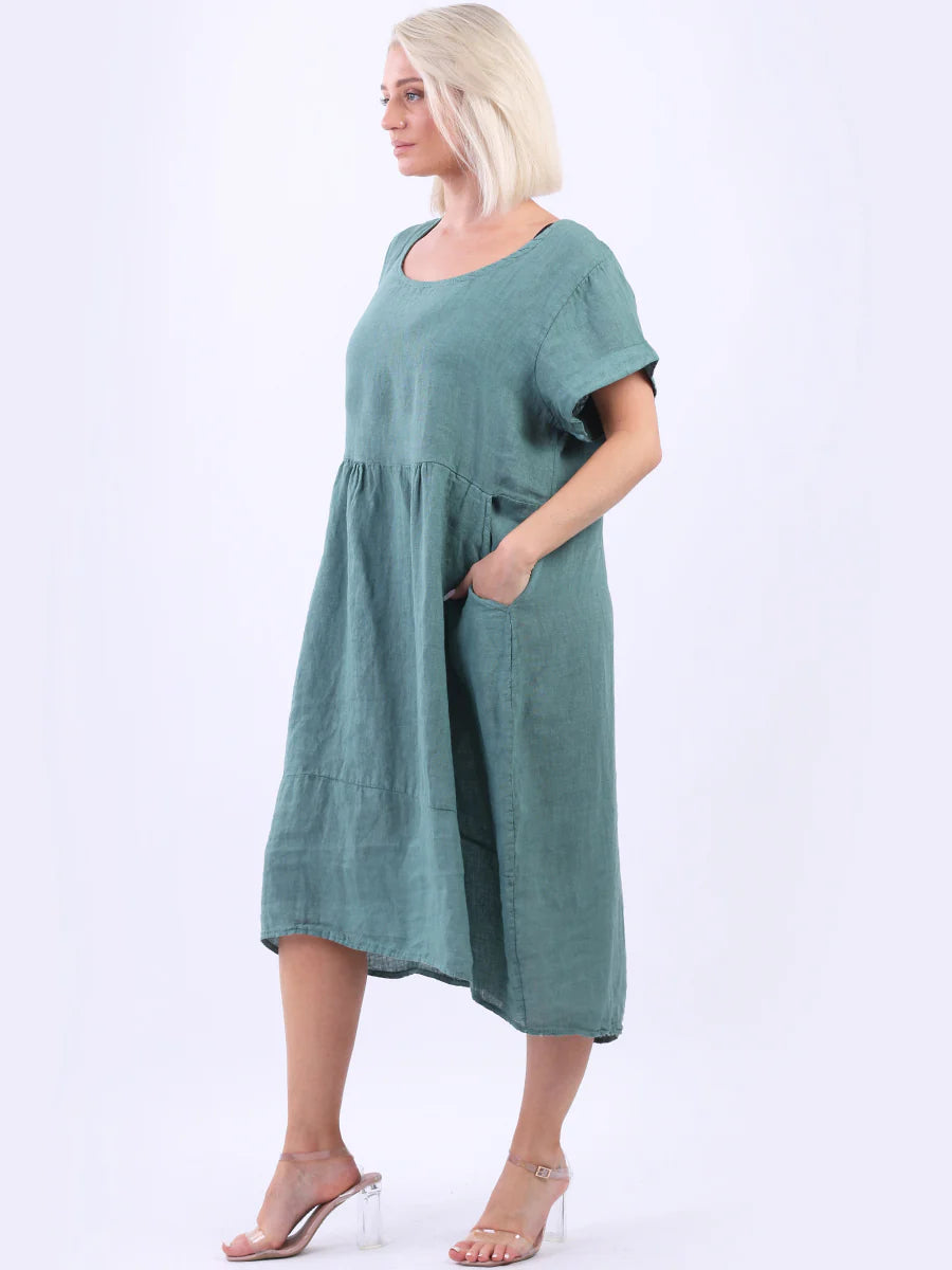 Nicole Dress - Sea Green