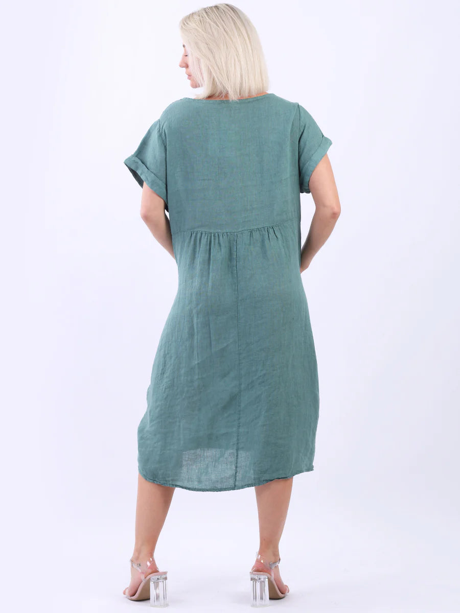 Nicole Dress - Sea Green