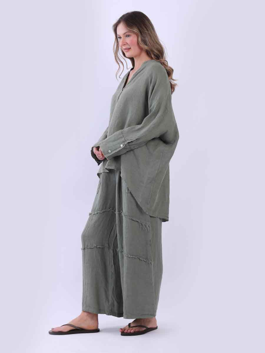 Athena Top - Khaki