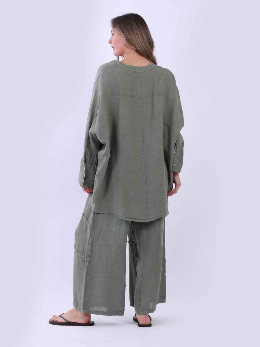 Athena Top - Khaki