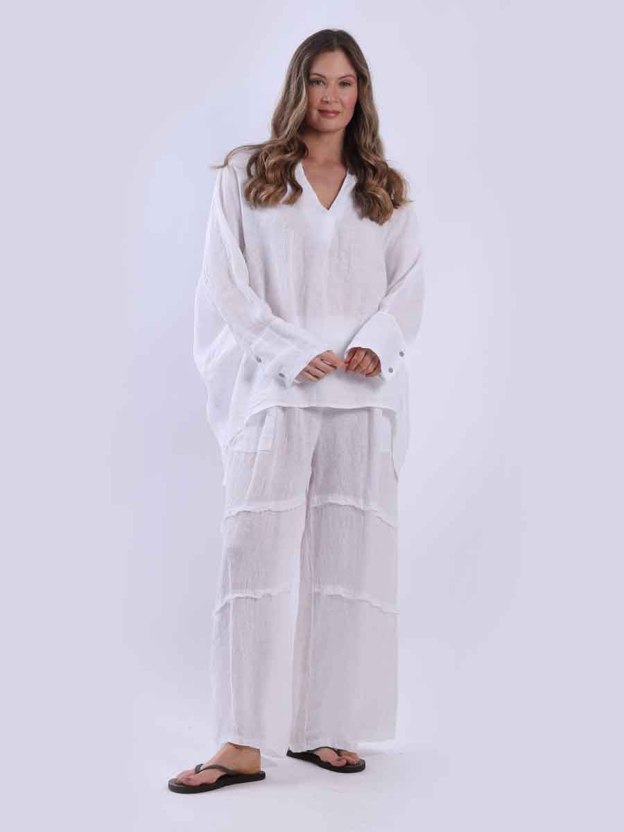 Athena Top - White