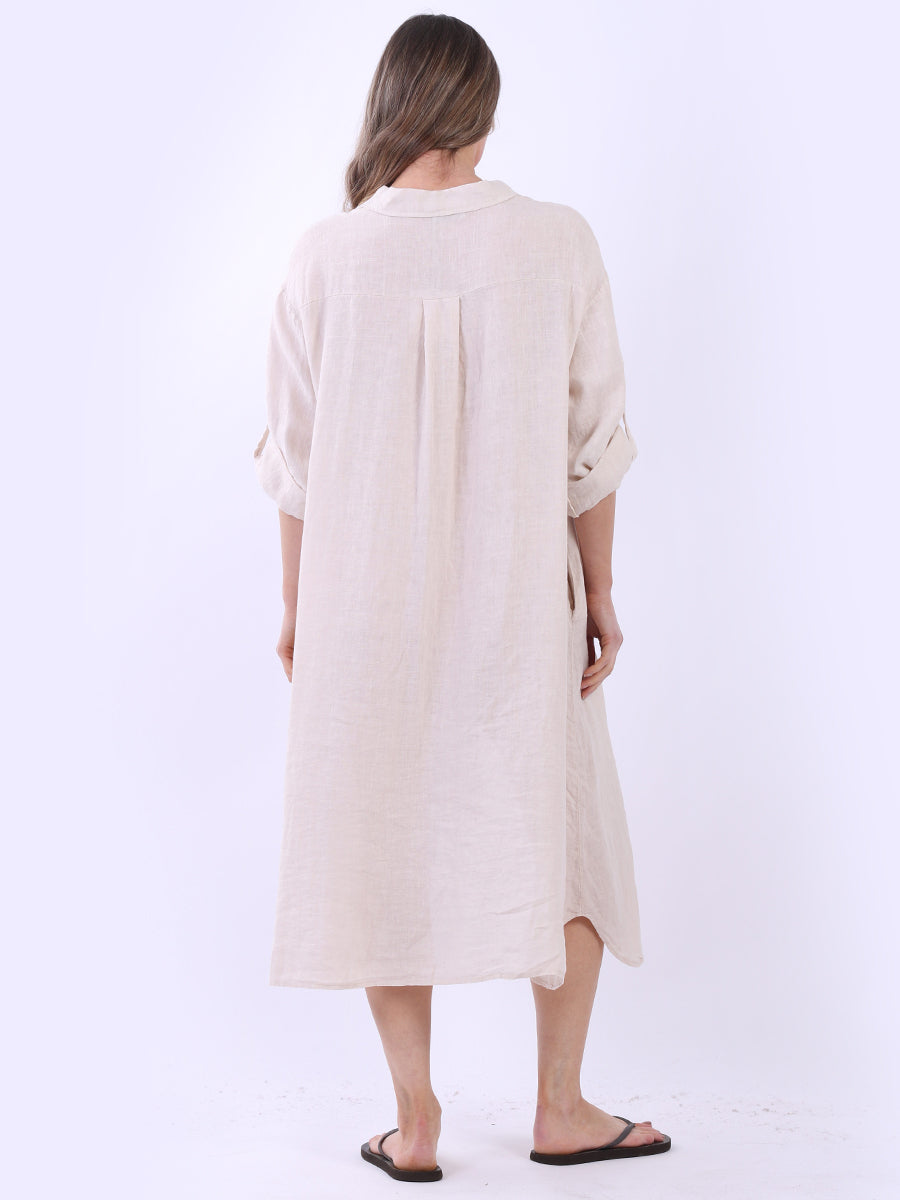 Davina Dress - Beige