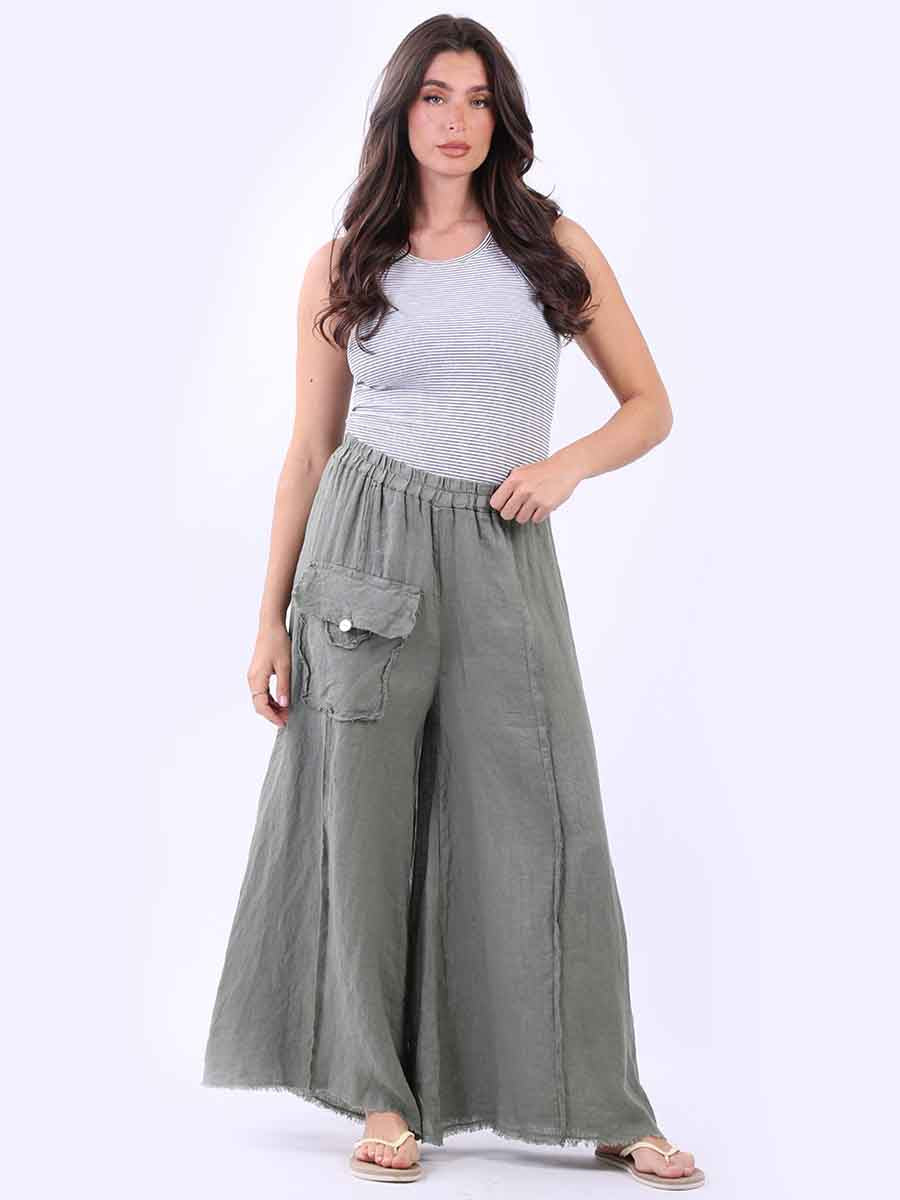 Olivia Pants - Khaki