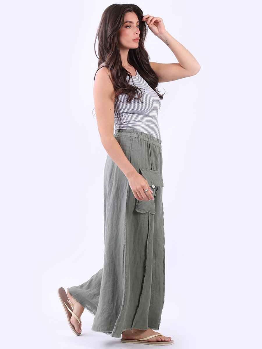 Olivia Pants - Khaki